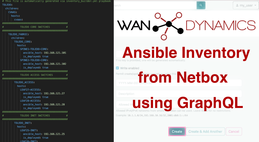 Ansible Inventory from Netbox using GraphQL